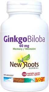 Ginkgo Biloba - 60 mg - (Cognitive Function & Memory)